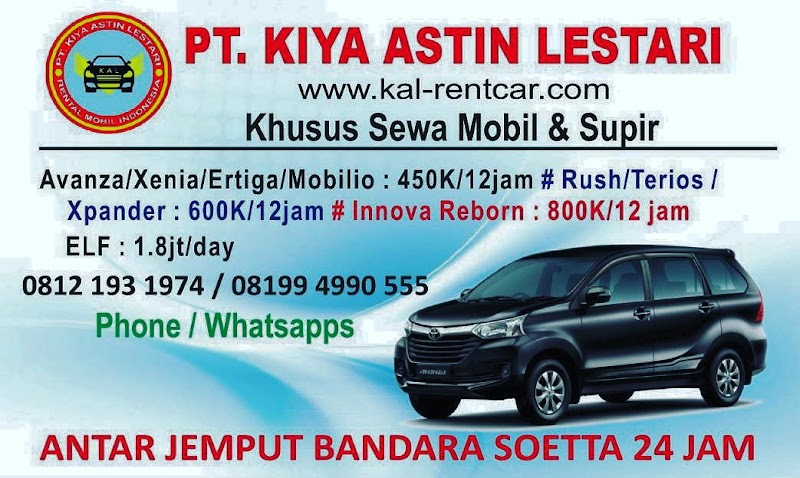 Rental mobil kalrentcar palem (0) in Kec. Cengkareng, Kota Jakarta Barat